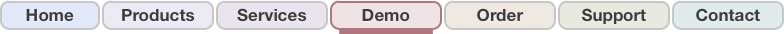 downloads header buttons