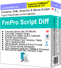 FmPro Script Diff 3d box
