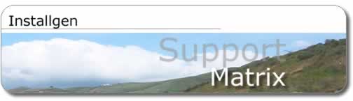 Installgen - Support Matrix Graphic