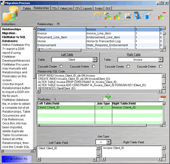 Access Converted Relationships