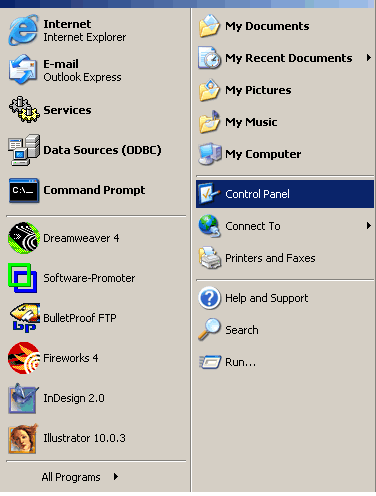 Figure 4 - Control Panel